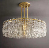 Crystal Round Chandelier – 48”