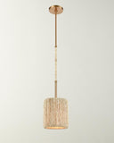 Abaca 1-Light Mini Pendant