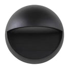 Black Integrated LED Outdoor wall light