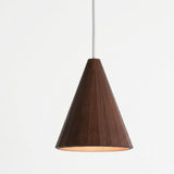 Vanamo Faceted Wood Pendant Light
