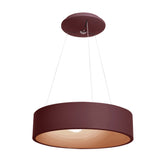 Radiant 18-Inch Dimmable LED Pendant in Refined Gray