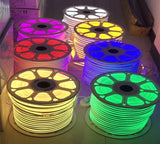 Outdoor 200FT Led Neon multiple colors 12V Flexible SMD 5050 RGB rgbw with Controller Sync Light Strips smd 5m tv tira led strip light