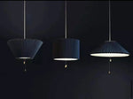 LED Reversible Pendant For Restaurant, Hotel, Home, office or Living-room available in Sky blue navy blue black Green,3000k-3500k