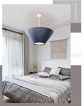 LED Reversible Pendant For Restaurant, Hotel, Home, office or Living-room available in Sky blue navy blue black Green,3000k-3500k
