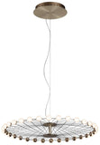 Chandelier crystal acrylic pendant LED ball light